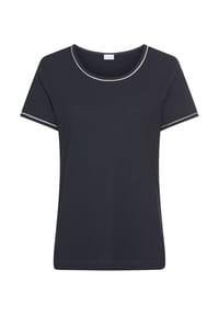 LASCANA - BA-301-53_NW T-Shirt, 4215 BLACK, 48/50 - 12 BLUE