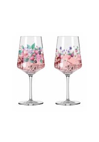 RITZENHOFF Apertitifglas-Set, 2-teilig - SOMMERSONETT - ROSA, PINK, GRÜN