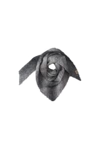 CAPO - Strickdreiecktuch, Farbverlauf - apricot