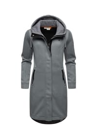 ragwear™ - Kurzmantel Letti Long Bonded - Black