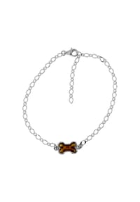 OSTSEE-SCHMUCK® - Armband , Knochen , Silber 925/000 - silber