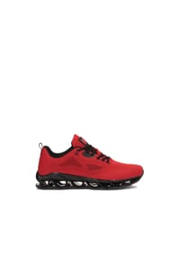 kazar - Rote Herren-Sneaker aus atmungsaktivem Stoff - Rot