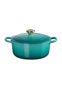 LE CREUSET® Bräter - SIGNATURE - BLEU RIVIERA