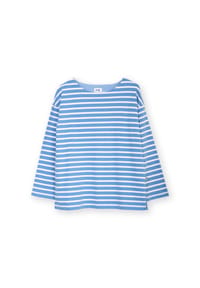 KITE - Damen Bingham Jersey Shirt Bio-Baumwolle - blau