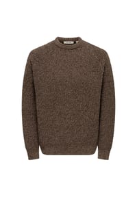 ONLY & SONS - Pullover JOIN Strickpullover R-Neck - beige
