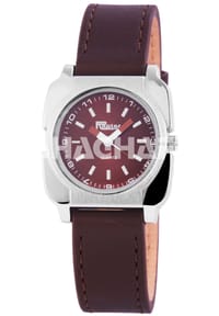 RAPTOR Raptor - Damen Quarz Armbanduhr mit Lederarmband - 3 ATM - Mineralglas - blau-schwarz-silber