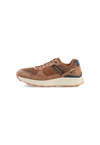camel active - Sneaker aus Nubuk Textil Mix mit Komfort Sohle - 430  TAUPE
