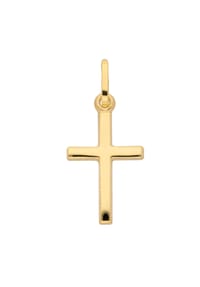 Adelia's - Damen Gold Schmuck 333 Gold Kreuz Anhänger - gold