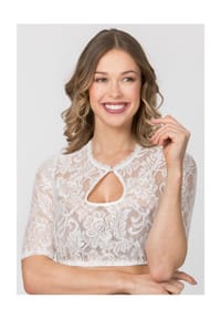 STOCKERPOINT - Dirndlbluse Cassie - weiss