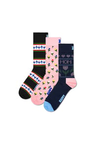 HAPPY SOCKS - Damen Socken, 3er Pack - Mother´s Day, Geschenkbox - Mothers