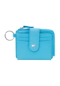 BRAUN BÜFFEL - JOY Kartenbörse, Leder, RFID, Schlüsselring, für Damen - 045 TÜRKIS