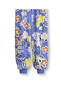 CALIDA - Kinder Bündchen-Pyjama Flowers - deep cobalt
