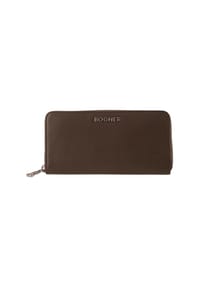 BOGNER WALLIS - Langbörse "Ela", Rindsleder, RFID-Schutz, für Damen - 900 BLACK
