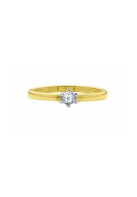 Adelia's - 585 Gold Ring mit Zirkonia - gold
