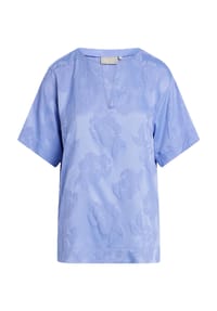 ESSENZA - Lily Charley Schlafanzug-Oberteil, V-Ausschnitt, für Damen - 414 LAVENDELBLAU