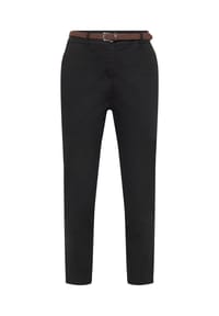 GALERIA - Chino-Hose, Gürtel, für Damen - BLACK