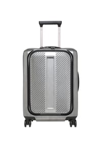 eminent UPSTREAM - 4-Doppelrollen-Trolley, Laptopfach - DK-GRAU
