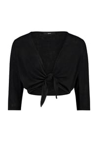 zero - Bolero-Jacke mit 3/4 Arm - Black Beauty