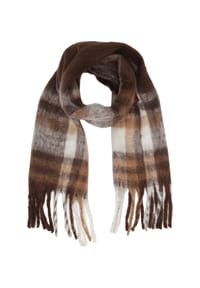 MANGUUN - Schal Cortina, Fransen, für Damen - BROWN