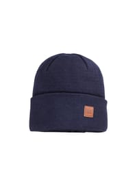 maximo® - Umschlagmütze, Patch, für Babys und Kleinkinder - 11 DUNKELMARINE