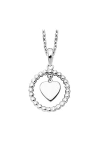 Julie Julsen® - Anhänger mit Kette 925/- Sterling Silber - silber