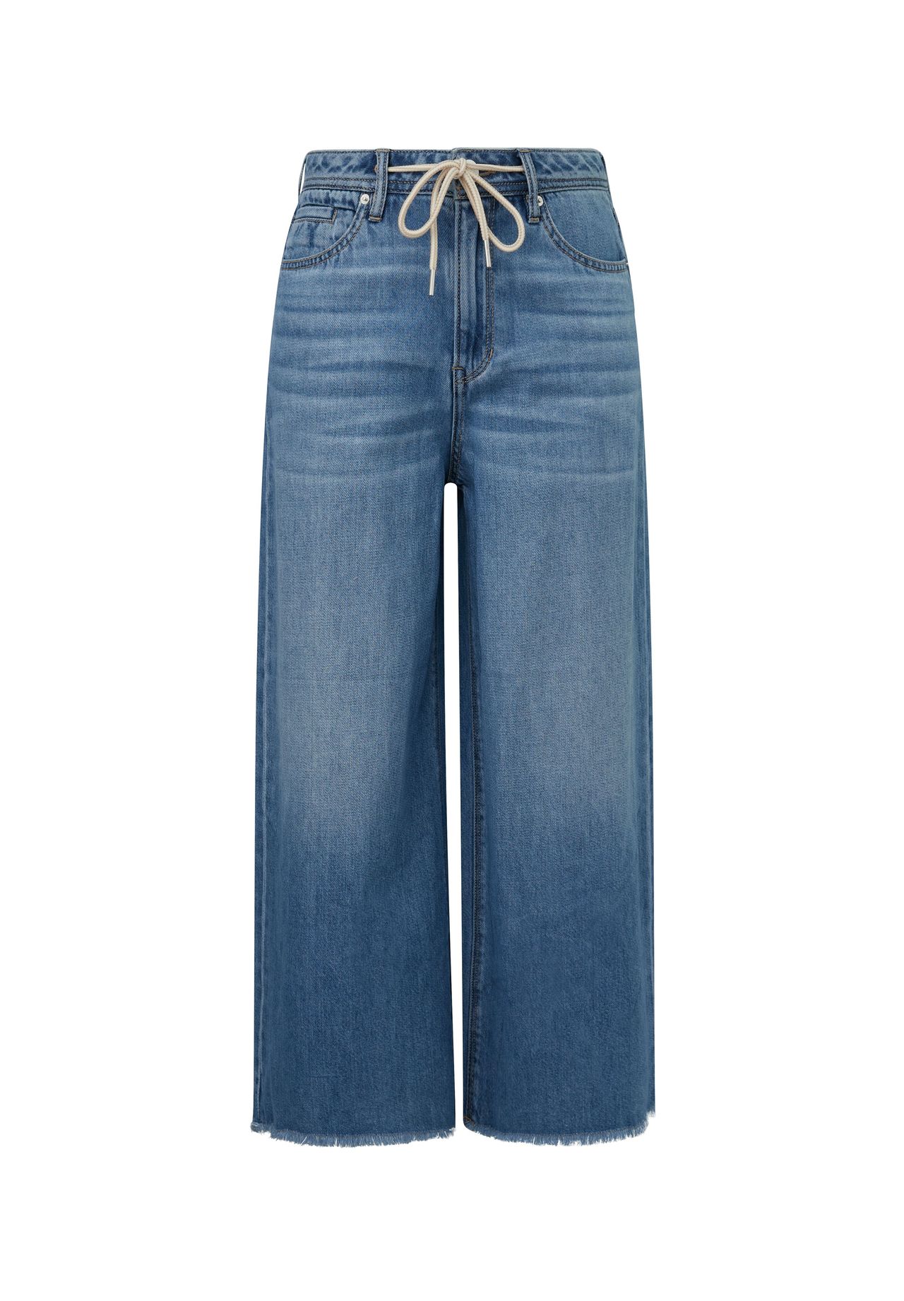 S.Oliver Red Label Culotte-Jeans Suri, Wide-Leg, FüR Damen, Blau, 42