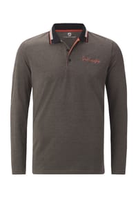 JAN VANDERSTORM - Langarm-Poloshirt KNUTSEN - schwarz