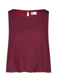 Vera Mont - Blusentop im Glitzer-Look - Deep Dahlia