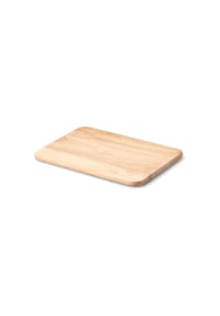 CONTINENTA - Vesperbrett, Gummibaumholz, 22 x 15 cm - Holzfarben
