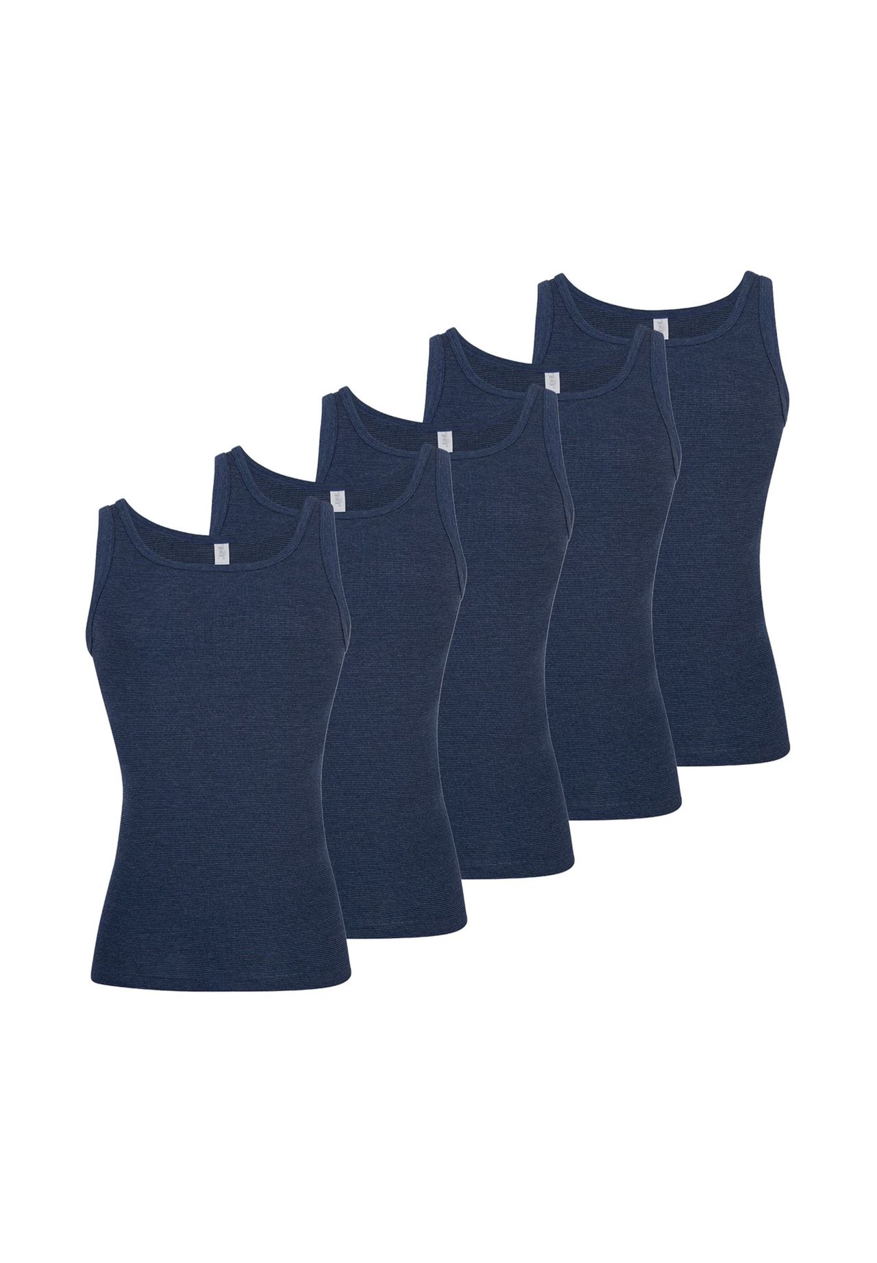 ESGE Herren Unterhemden 5er Pack - Feinripp Baumwolle Für Alltag & Sport