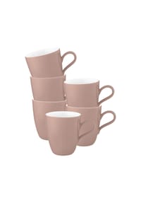 Seltmann Weiden Henkelbecher Life Fashion 400 ml 6er Set - LIFE - blau