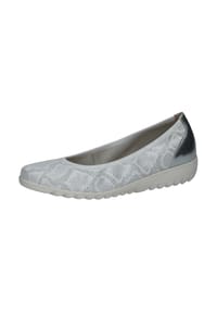 Caprice - Leder Ballerinas - Silber