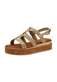 MARCO TOZZI® - Lederimitat Sandalen - Gold