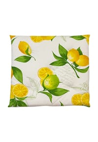 GALERIA home - Sitzkissen "Zitrone" - OFFWHITE/GELB