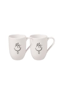 Villeroy & Boch Mrs and Mrs Set 2tlg. Statement - Statement - weiß