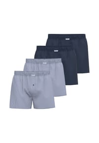 seidensticker - Boxershorts 4er Pack Web - Mehrfarbig