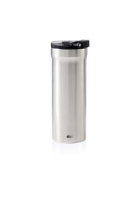 AdHoc® - Thermobecher Pulse, Edelstahl / Kunststoff - Silver