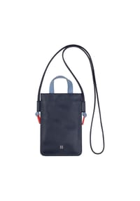 DuDu Faro - Faro Handytasche Leder 13 cm - navy