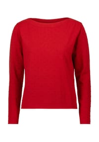 zero - Pullover, Stickerei, für Damen - 4587 SAVVY RED