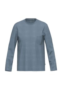 AMMANN - Schlafanzug-Oberteil "Linköping", Baumwolle, für Herren  - 18 DENIM