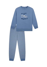 SCHIESSER - Schlafanzug Nightwear - 725 TIEFSEEGRÜN