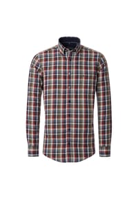 CASAMODA - Freizeithemd, Comfort-Fit, Button-Down-Kragen, für Herren - 100 BLAU