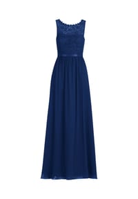 Vera Mont - Abendkleid mit Spitze - Festival Blue
