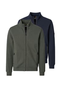 Redmond - Sweatjacke 2er Pack Basic - Blau
