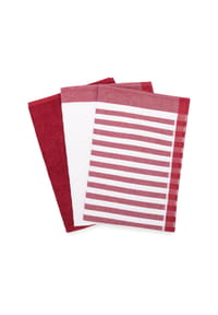 ROSS® 2 X Geschirr- 1 X Küchentuch im Set Superior - Superior - Anthrazit