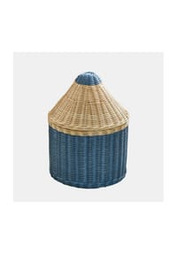 LOBERON - Korb Sønvik blau/beige - blau/beige