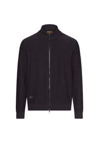 camel active - Strickjacke aus reiner Baumwolle - Asphalt