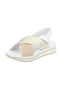 igi&co® - Nubukleder Sandalen - Beige/Gold
