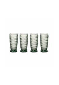 Villeroy & Boch Longdrinkgläser Boston Coloured 400 ml 4er Set - BOSTON COLOURED - blau