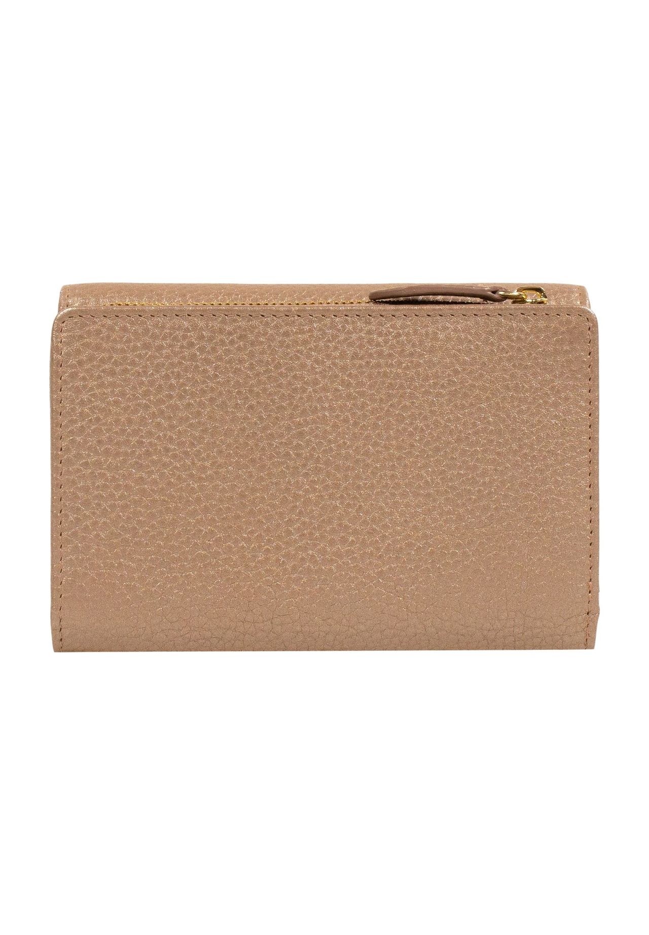 Braun BÜFfel GeldböRse, Leder, Emblem, Uni, FüR Damen, Braun, 99